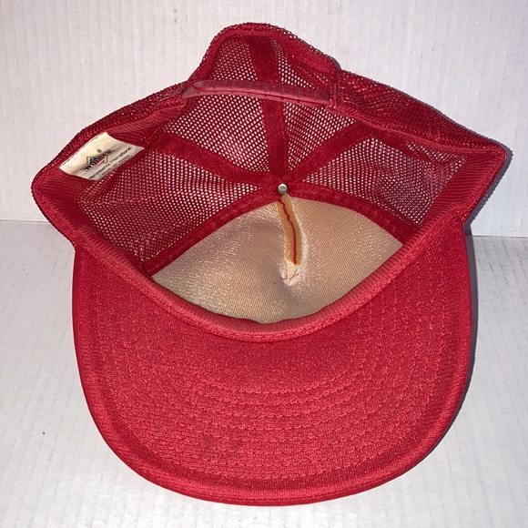 Vintage meshed SnapBack advertising radio station hat - Picture 2 of 4